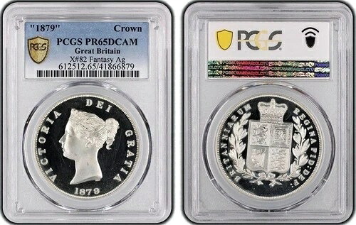 ヴィクトリア女王盾型銀貨 1879年 PCGS PR65 DCAM 限定版｜WORLD RESOURCE【QUEEN店】