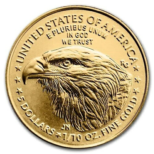 2023年 アメリカ アメリカンイーグル 5ドル 1/10オンス .9167 純金 22金 地金コイン