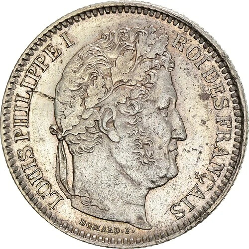 [#843557] コイン、フランス、ルイ・フィリップ、2フラン、1848年、パリ、EBC、銀、KM-｜WORLD RESOURCE【QUEEN店】