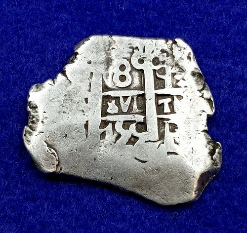 *希少* 8レアル スペイン国宝 ダブルデイト 1755年
