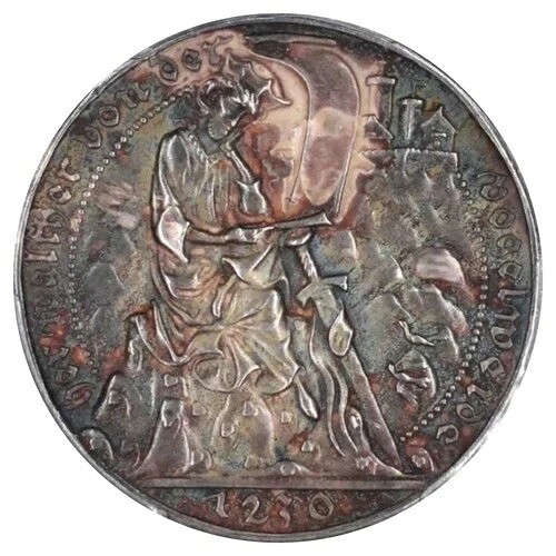 1930年ドイツ-カール・ゲッツ銀メダル-PCGS SP62-ヴァルター・フォン・デア・フォーゲルヴァイデ、K-443