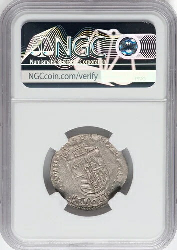 イタリア ウルビーノ 1574-1624 フランチェスコ マリア II 30 クワトリーニ コイン、NGC 認定 AU50