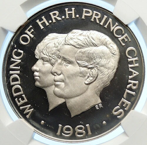 1981年 サモア 英国 チャールズ皇太子 ダイアナ妃 ロイヤルウェディング PF シルバー 10ドルコイン NGC i106555 148,500円