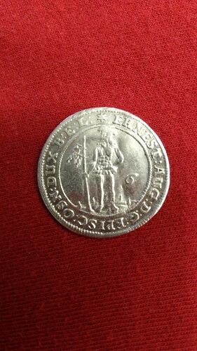 1682年ドイツ・ブラウンシュヴァイク州銀貨