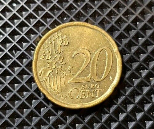 1999 ESPANA (スペイン) 20セントユーロ 1999 コイン セルバンテス 良好な状態