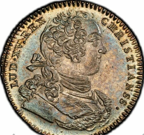 (1715-74) ジェトン PCGS AU58 フランス