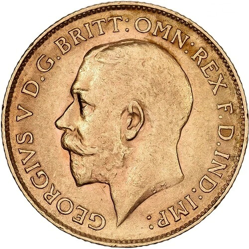 [#1117269] イギリス、1/2ソブリン金貨、1912年、KM #819、AU、金、3.98