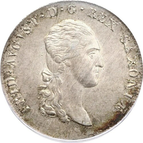 ドイツ ザクセン州 1811年 SGH ターラー貨幣 PCGS MS62 ターラー UNC