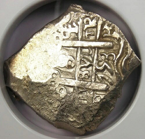 1753 年ボリビア 8 レアル シルバー コブ コイン 8R - NGC AU53 認定 - 希少な初期タイプ!｜WORLD RESOURCE【QUEEN店】