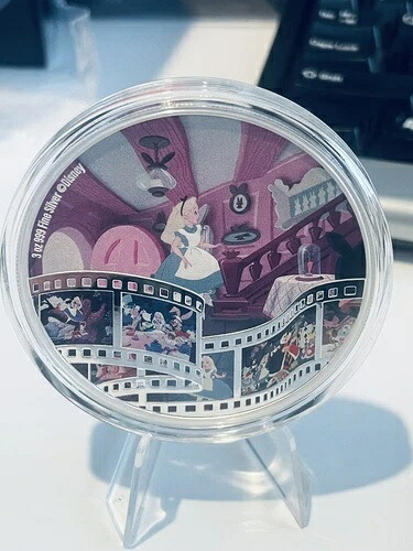 2023年ディズニー映画傑作選 ? 不思議の国のアリス 3オンス銀貨 73,205円