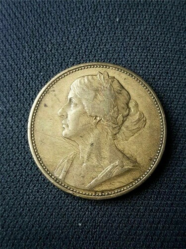 1930年代 ドイツ銅金属製 作業フランクフルト ドイツ ヘデンハイマー VDM コインジェトンビット-