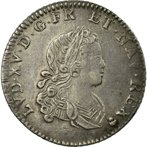 [#10321] コイン、フランス、ルイ 15 世、1/6 ?cu (XX ? S) de France-Navarre、20 ソル、1/｜WORLD RESOURCE【QUEEN店】