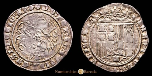 フェルナンド エ イザベル 1 レアル (g) (1474-1504) ブルゴス