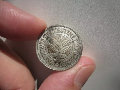重要な日付 1931 パレスチナ 50 ミル