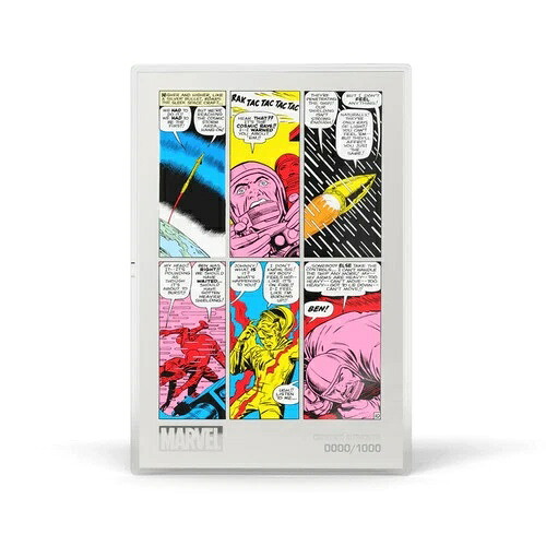 COMIX? マーベル ファンタスティック・フォー #1 純銀箔