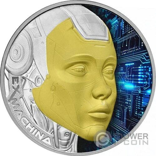 EX MACHINA 1オンス 銀貨 1ドル ニウエ 2025