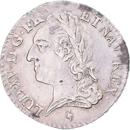 [#1155543] フランス、ルイ 15 世、1/10 Ecu ? la vieille t?te、1773 年、パリ、シルバー、EF