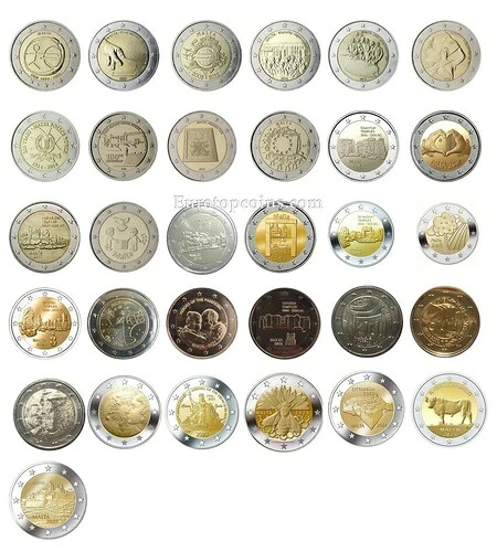 #RM# 2 EURO記念マルタ (2009-2025) - みんなのピース-選択してください-|WORLD RESOURCE【QUEEN店】