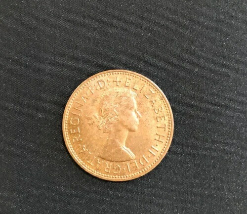 楽天市場】1967年 エリザベス2世 イギリス 1ペニー硬貨 : WORLD