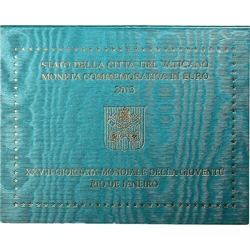 [#1278728] バチカン、2ユーロ、第28回世界青年の日、2013年、ローマ、バイメタル、MS
