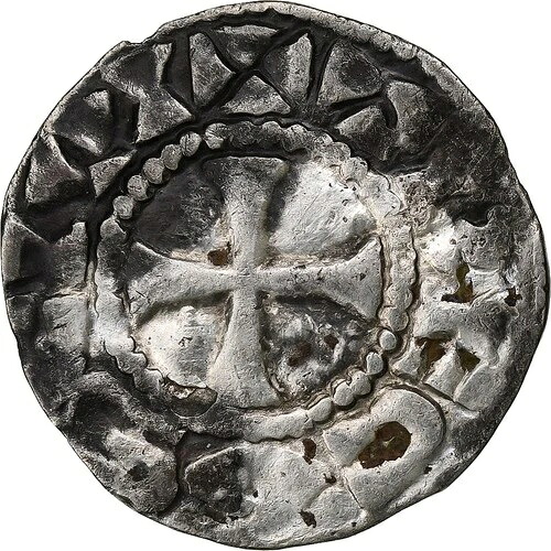 [#1276685] County of Troyes, Champagne, Hugues I, Denier, 1089-1125, Troyes, Bil