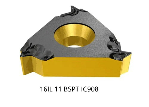 オリジナル超硬インサート 10個 16IL 11 BSPT IC908