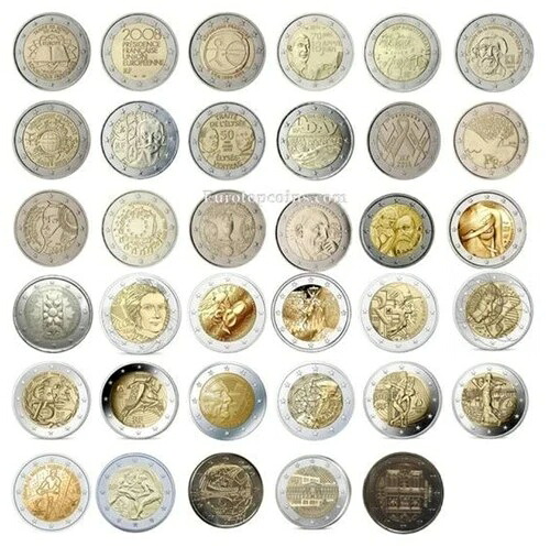 #RM# 2 EURO記念フランス（2007-2025） - 全ピース - お選びください｜WORLD RESOURCE【QUEEN店】 19,250円