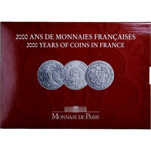 [#1277106] フランス、コフレ 3x 5 フラン、2000 アン・ド・モネ・フランセーズ (1/3)、2