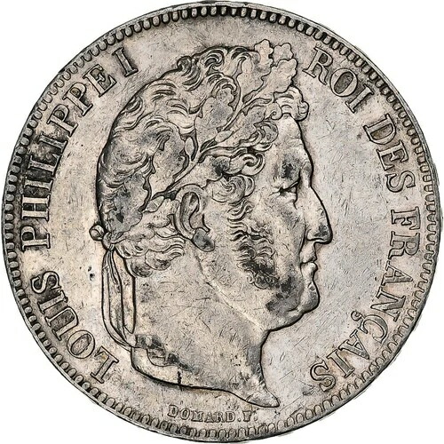 [#1183836] コイン、フランス、ルイ フィリップ、5 フラン、1835 年、リール、オーストラリア、シル、ver