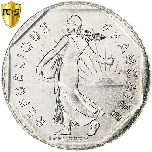 [#1278206] フランス、2 フラン、スムーズ、1985 年、パリ、ニッケル、PCGS、MS68、ガドゥリー:5｜WORLD RESOURCE【QUEEN店】 59,290円