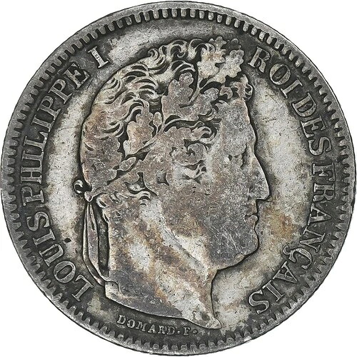 [#1178351] フランス、ルイ・フィリップ、2フラン、1847年、パリ、EF、銀、KM:743.1