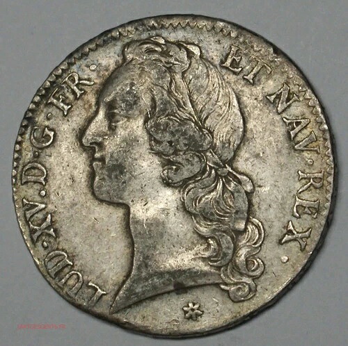 (USA) Ecu 1747 C CAEN Louis XV TTB R3、lartdesgents.fr P1435/20 82,280円