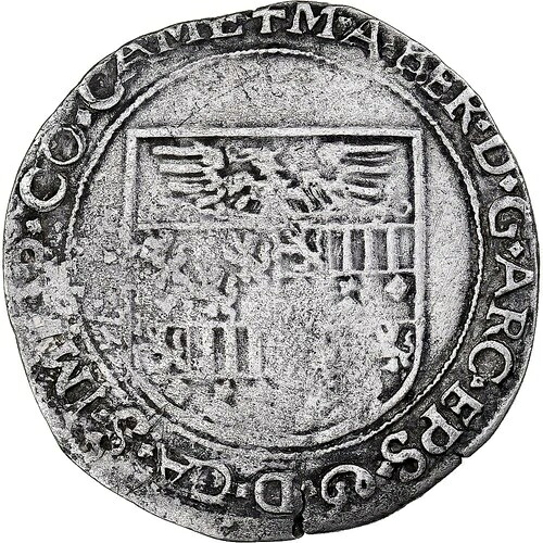 [#416033] カンブレー大司教、マクシミリアン・ド・ベルグ、5パタール、1562-1570、｜WORLD RESOURCE【QUEEN店】