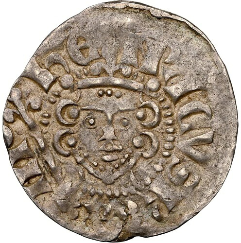 イングランド - 1216-47 年ヘンリー 3 世 銀貨 - NGC AU55 - これ以上素晴らしいものは 1 つだけ! 希少!