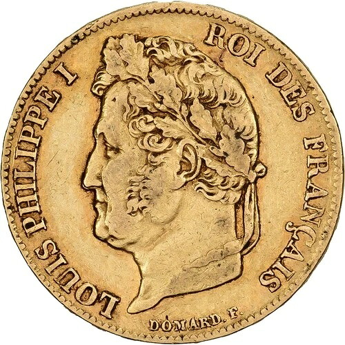 [#1512295] フランシア、ルイ・フィリップ、20 フラン、1840 年、パリ、オロ、MBC、ガドゥリー:10