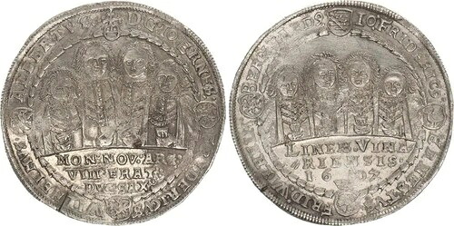 ザクセン・オールド・ワイマール帝国 1607 ヨハン・エルンストと彼の 7 人の兄弟 132575