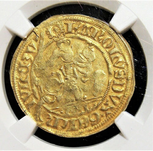 オランダ: ヘルダーラント金貨 Rijder Goudgulden ND (1492-1538) AU50 NGC。｜WORLD RESOURCE【QUEEN店】