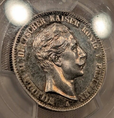 2マーク 1888 プロイセン PR62