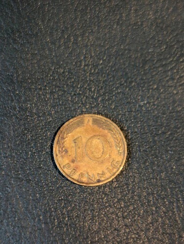 10 フェニヒ 1950 J ドイツ コイン Bundesrepublik Deutchland Oak ミュンヘン造幣局 237,050円