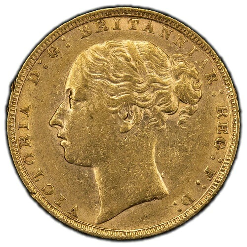 1880年イギリスソブリン金貨