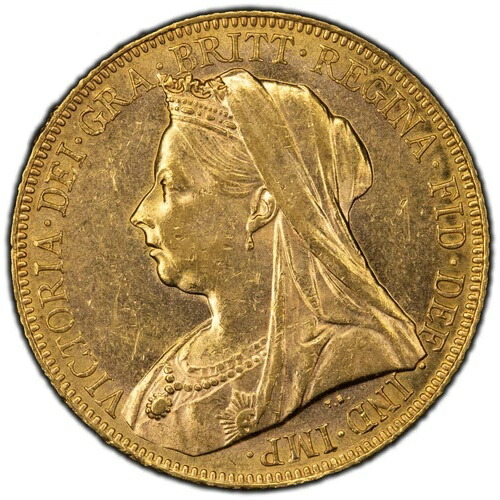 1900年イギリスソブリン金貨