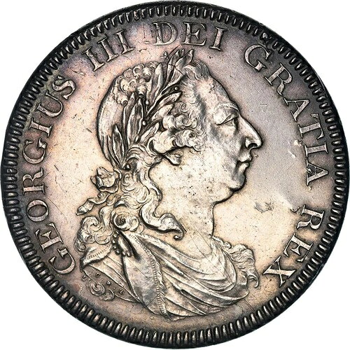 [#867485] イギリス、ジョージ3世、ドル、1804年、ロンドン、銀貨、AU、Spink:376｜WORLD RESOURCE【QUEEN店】
