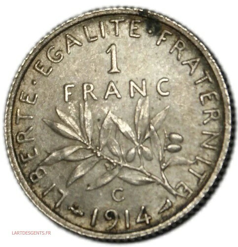 （米国）1フラン 1914 C Castelsarrazin SPL、lartdesgents.fr p1435/10