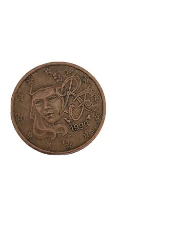 1999年フランス5セント硬貨、最古の