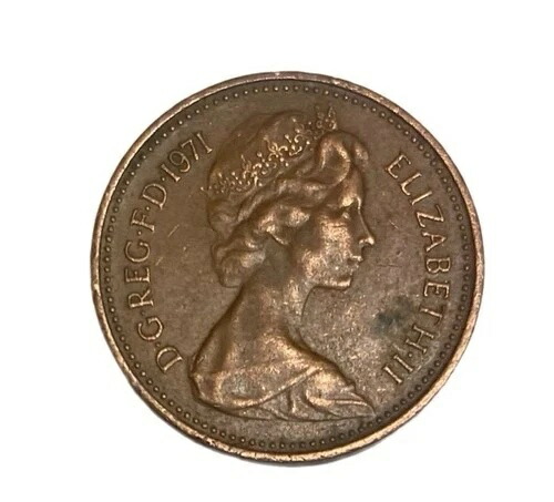 楽天市場】1967年 イギリス ブロンズ ハーフペニー エリザベス 2 世 BU