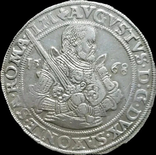 1568年 ドイツ シルバー テーラー ドレス デン ミント サクセン - アルバーティーニッシュ リニー 非常にレア-｜WORLD RESOURCE【QUEEN店】 177,650円