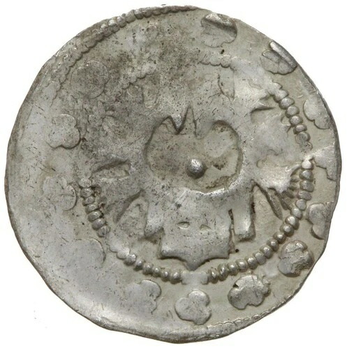 シレジア ヴワディスワフ 2 世 1303-1334 クワルトニクのクォーターピース - コジレ公国の銀製