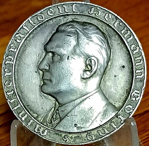 ドイツ 1933年9月15日 銀メダル ヘルマン・ゲーリング 193,600円