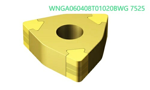 オリジナル超硬合金ブレード 5錠 WNGA060408T01020BWG 7525｜WORLD RESOURCE【QUEEN店】