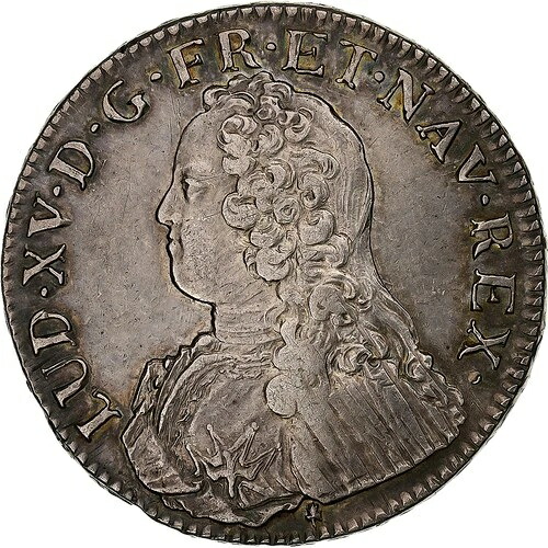 [#1285669] フランス、ルイ 15 世、オリヴィエの枝、1726 年、リオム、シルバー、オーストラリア
